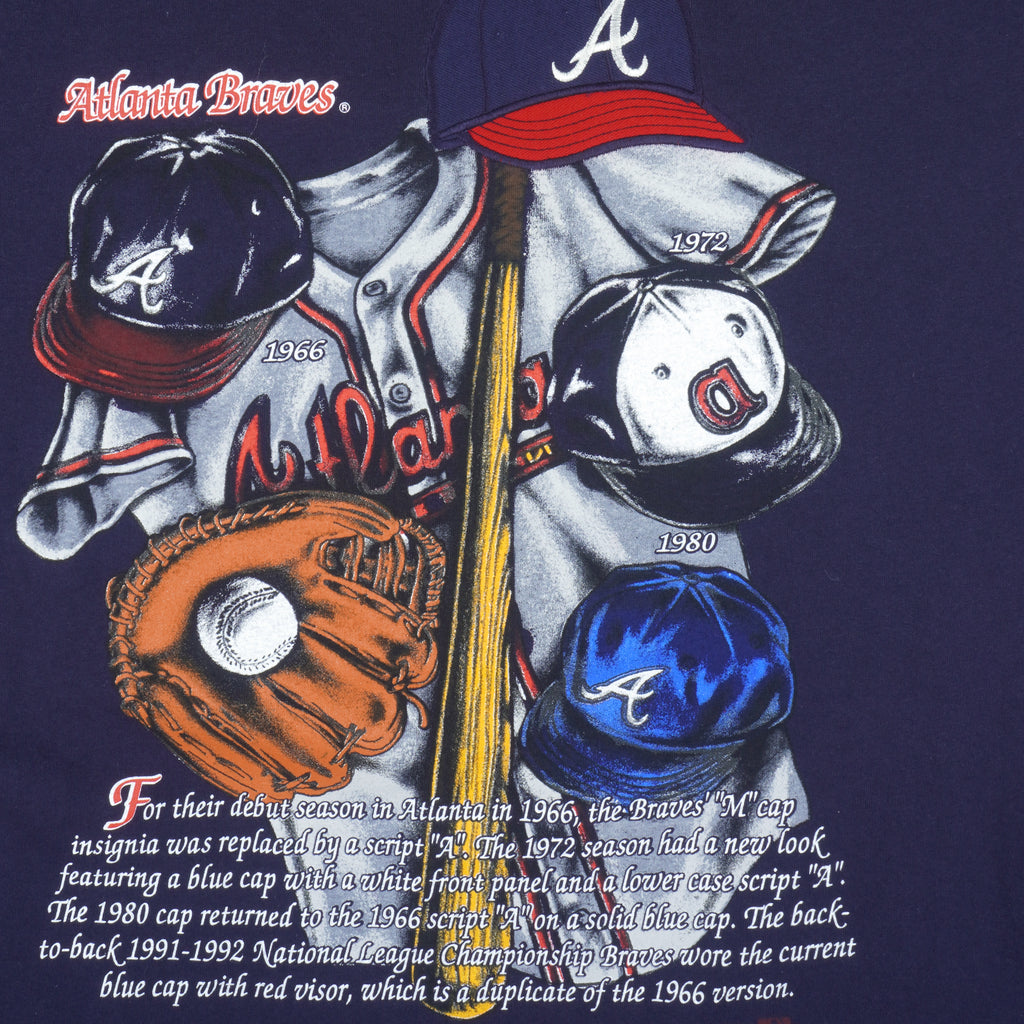 MLB (Nutmeg) - Atlanta Braves Locker Room T-Shirt 1990s Large