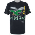 NFL (Jostens) - Philadelphia Eagles Single Stitch T-Shirt 1990s Large Vintage Rretro