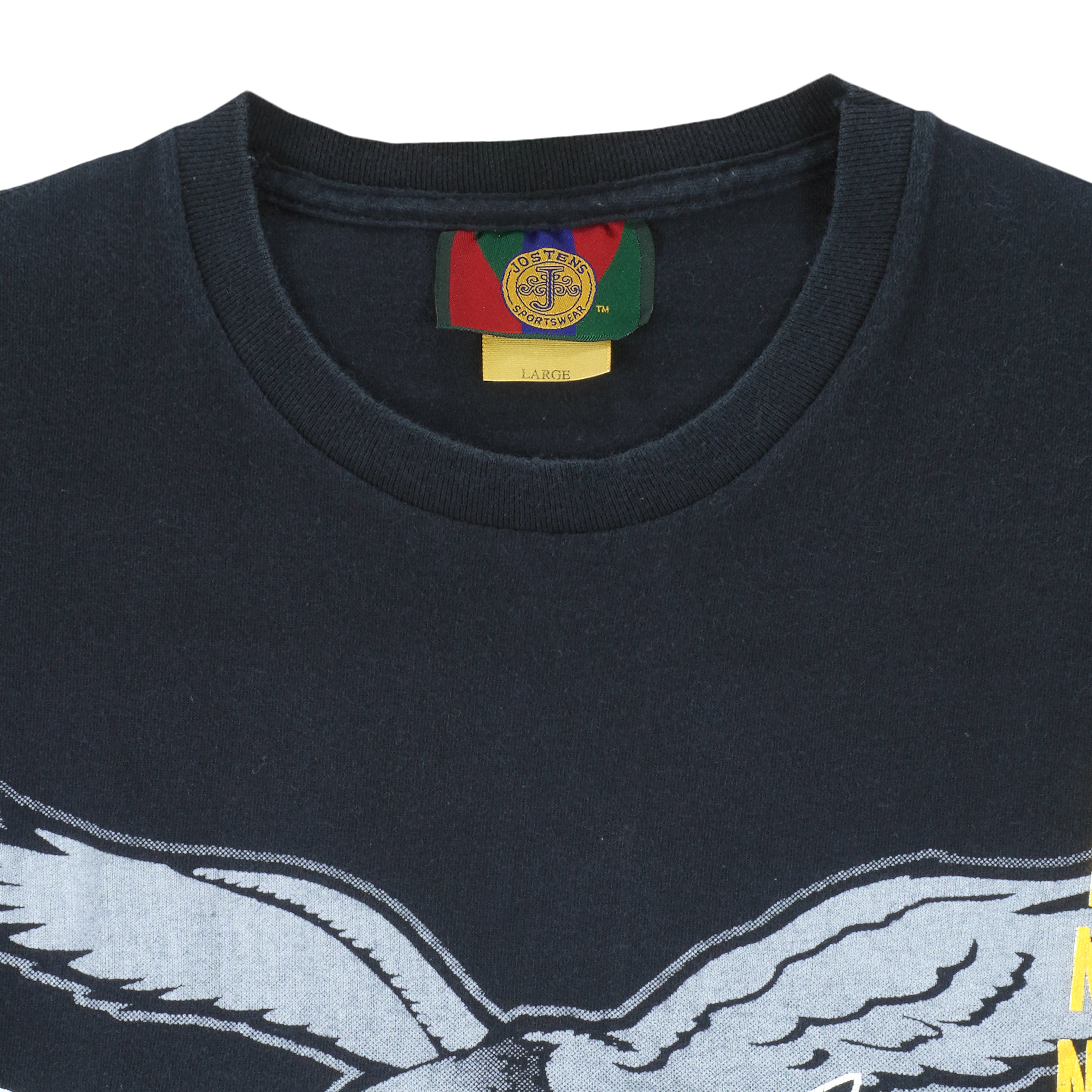NFL (Jostens) - Philadelphia Eagles Single Stitch T-Shirt 1990s Large Vintage Rretro