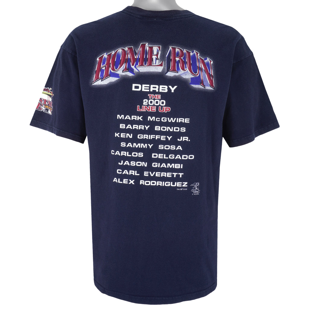 Vintage (Dynasty) - Derby Home Run Baseball T-Shirt 2000 X-Large Vintage Retro Baseball