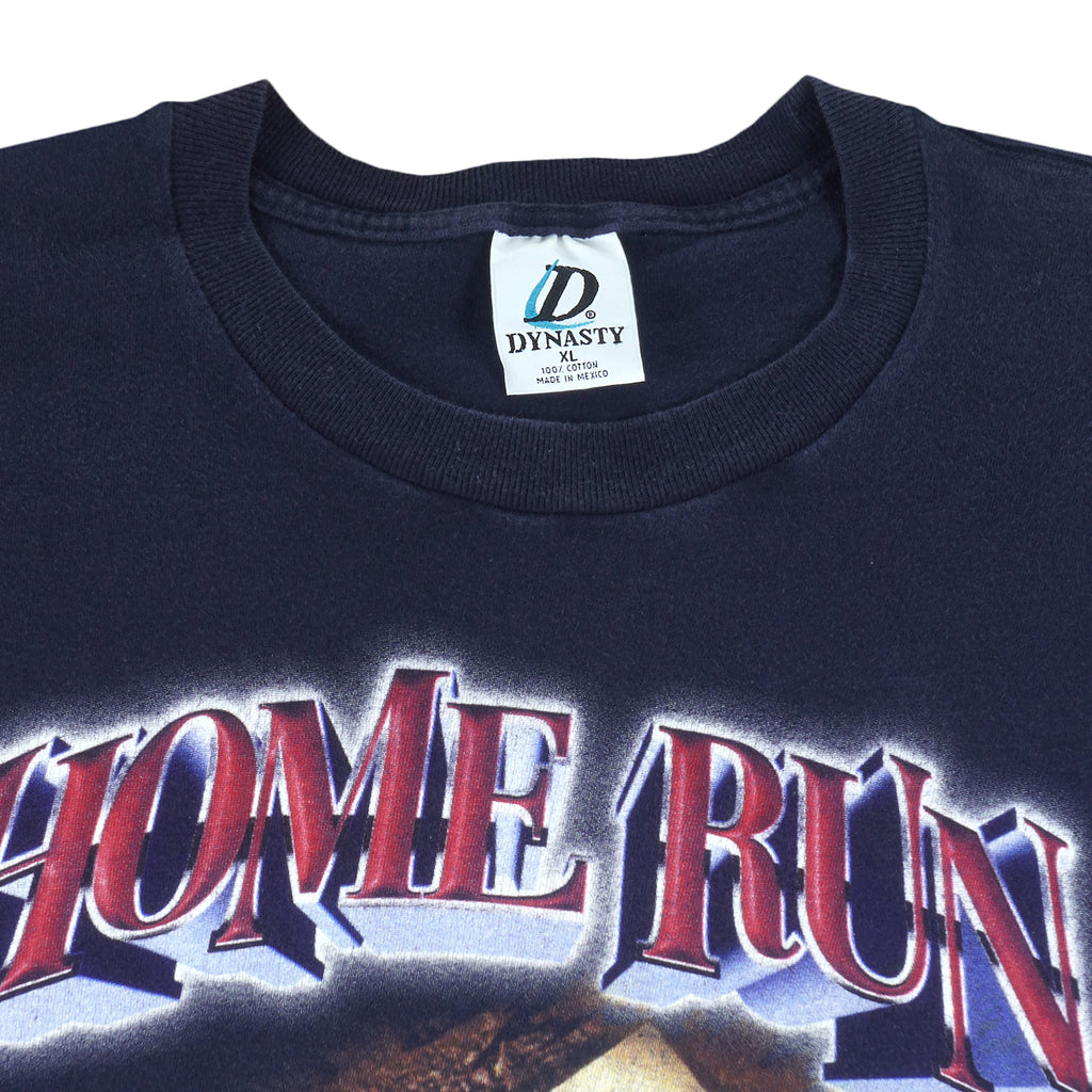 Vintage (Dynasty) - Derby Home Run Baseball T-Shirt 2000 X-Large Vintage Retro Baseball