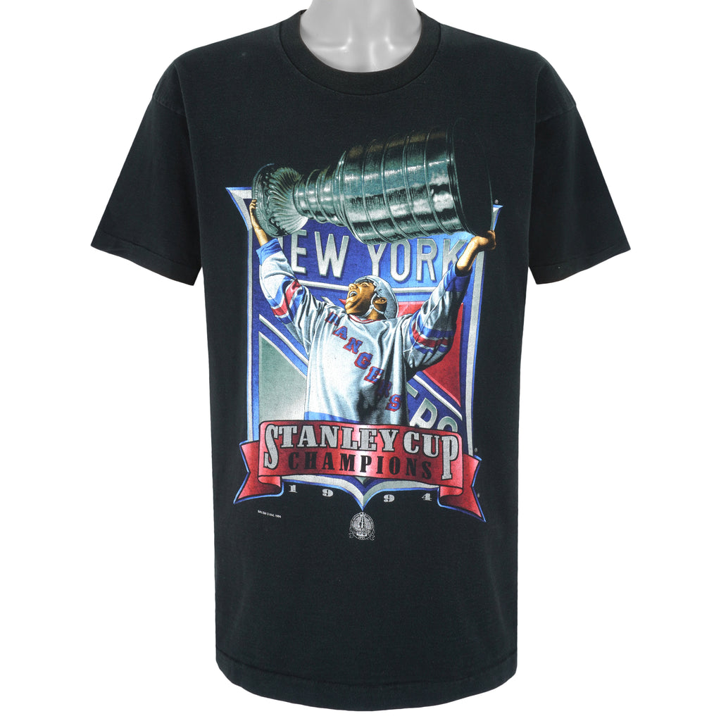 NHL (Salem) -  New York Rangers Champions T-Shirt 1994 X-Large Vintage Retro Hockey