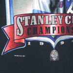 NHL (Salem) -  New York Rangers Champions T-Shirt 1994 X-Large Vintage Retro Hockey