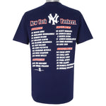MLB - New York Yankees The Greatest Team Of All Time T-Shirt 1999 Large Vintage Retro Baseball