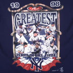 MLB - New York Yankees The Greatest Team Of All Time T-Shirt 1999 Large Vintage Retro Baseball