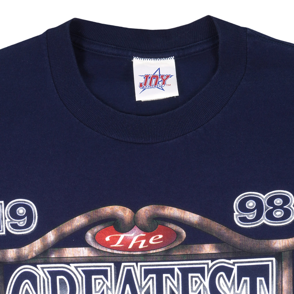 MLB - New York Yankees The Greatest Team Of All Time T-Shirt 1998 Large Vintage Retro Baseball
