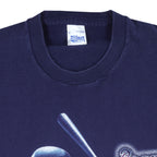 MLB (Salem) - Atlanta Braves David Justice Single Stitch T-Shirt 1990s X-Large Vintage Retro Baseball
