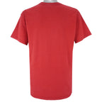 Nike - Red Just Do It T-Shirt 2000s Large Vintage Retro