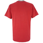 Nike - Red Just Do It T-Shirt 2000s Large Vintage Retro