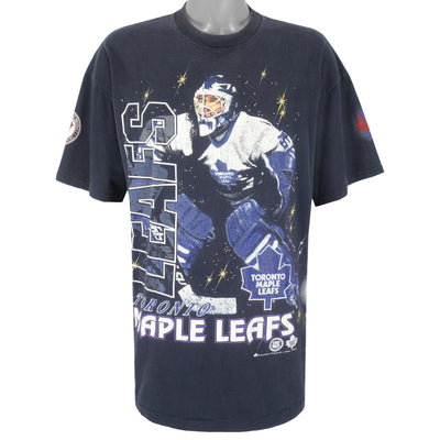 NHL (Bulletin Athletic) - Toronto Maple Leafs Spell-Out T-Shirt 1994 X-Large