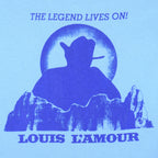 Vintage (Hanes) - Louis L'amour Single Stitch T-Shirt 1990s X-Large Vintage Retro