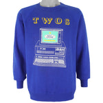 Vintage - Twos Is Ford Teamwork Crew Neck Sweatshirt 1990s X-Large