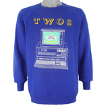 Vintage - Twos Is Ford Teamwork Crew Neck Sweatshirt 1990s X-Large Vintage Retro