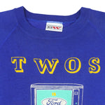 Vintage - Twos Is Ford Teamwork Crew Neck Sweatshirt 1990s X-Large Vintage Retro