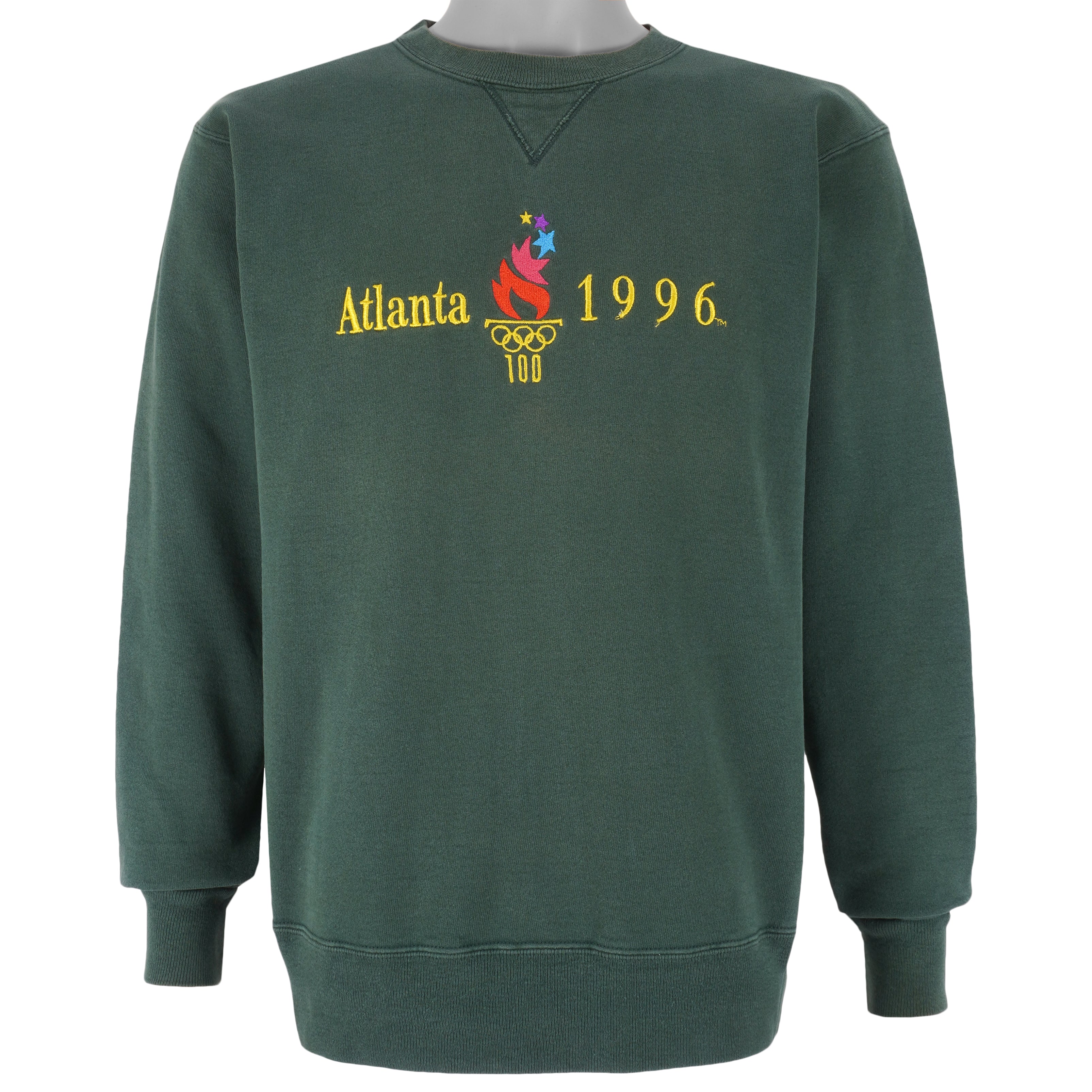 Champion - Centennial Olympic Games Atlanta Sweatshirt 1996 Large Vintage Retro