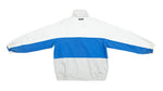 Vintage Retro Spell Out Nautica - Reversible Blue and White Classic Jacket 1990s Large