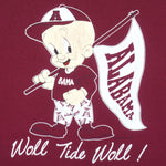 NCAA - Alabama Crimson Tide Crew Neck Sweatshirt 1990s X-Large Vintage Retro College