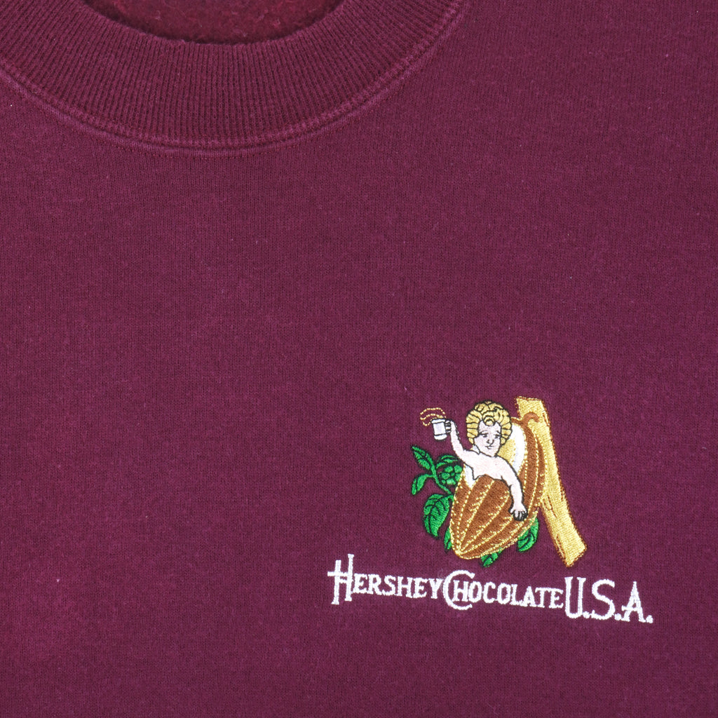 Vintage (Jerzees) - Hershey Chocolate Crewneck Sweatshirt 1990s XX-Large Vintage Retro