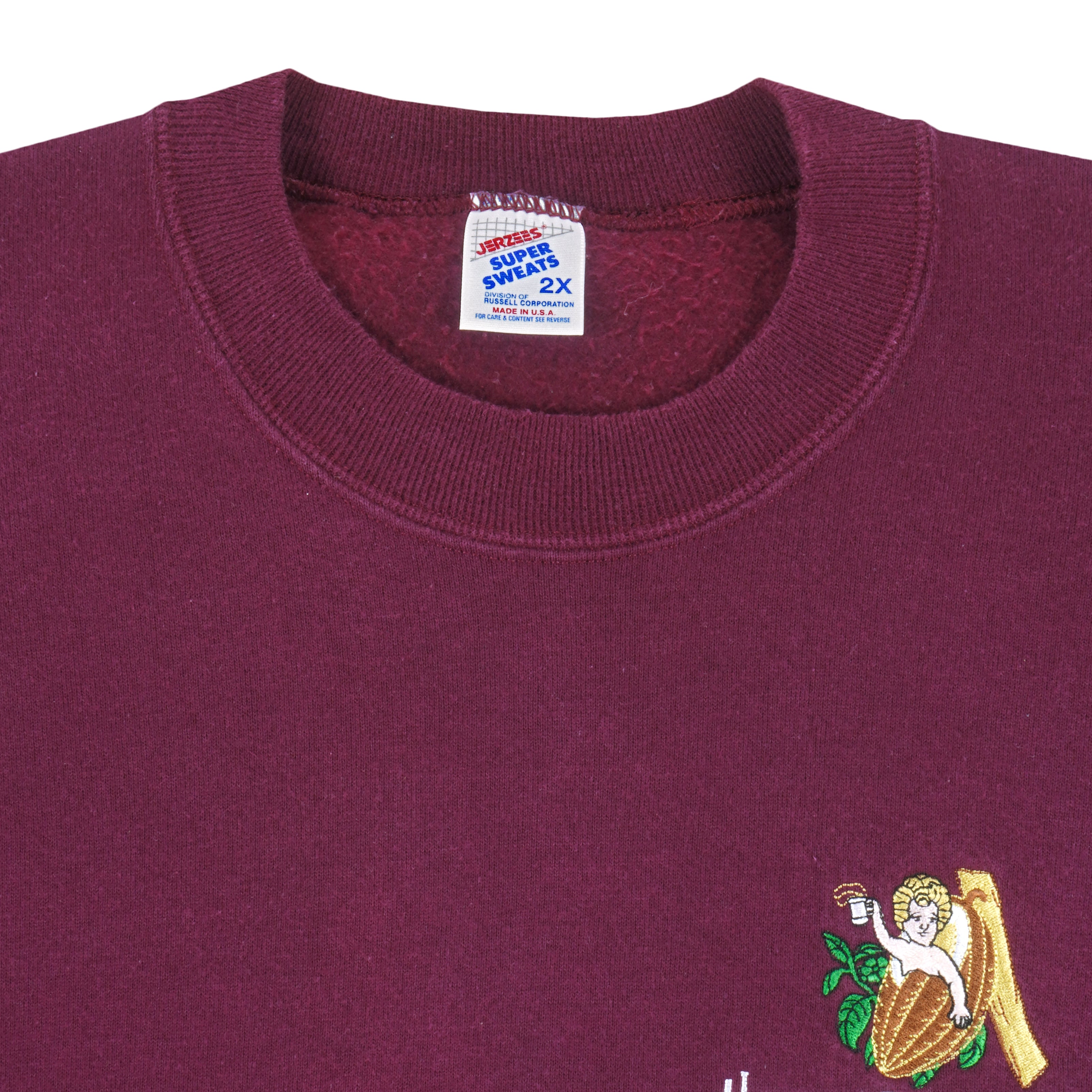 Vintage (Jerzees) - Hershey Chocolate Crewneck Sweatshirt 1990s XX-Large Vintage Retro
