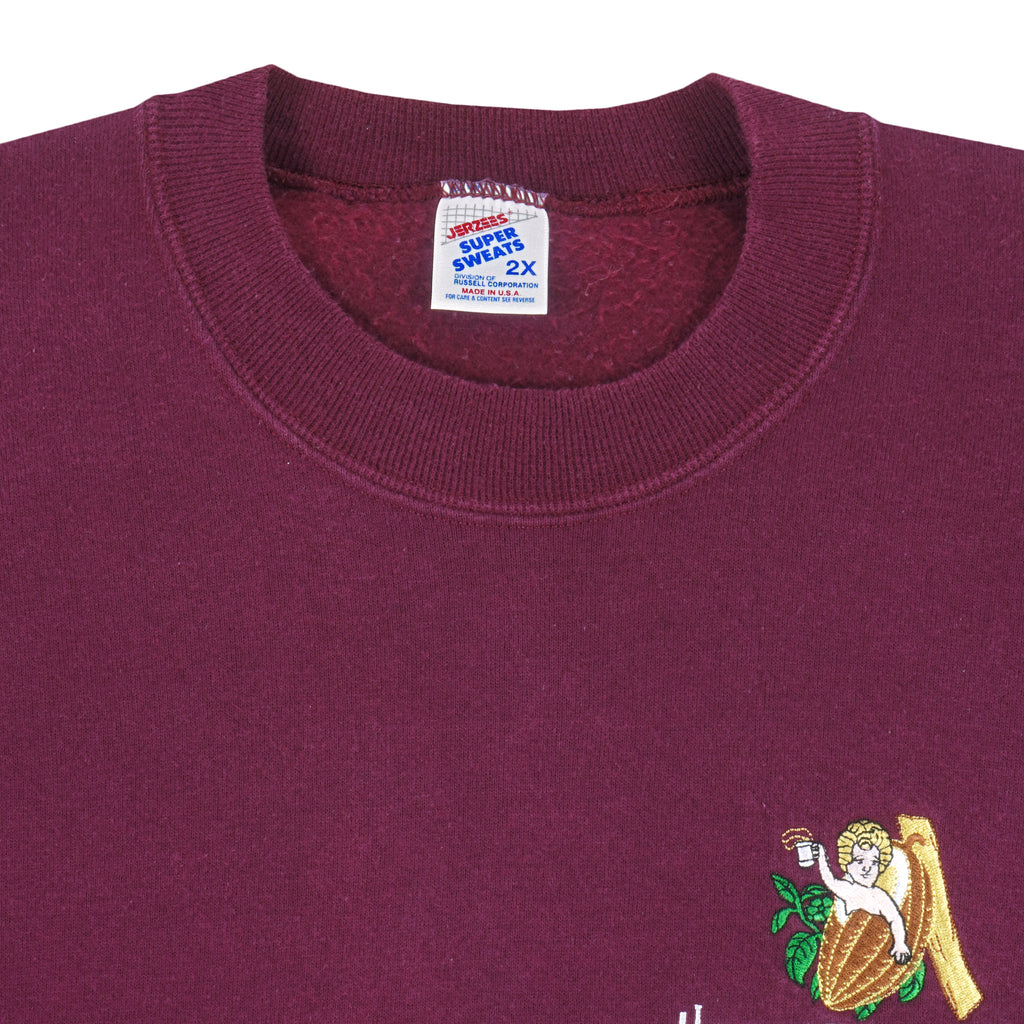 Vintage (Jerzees) - Hershey Chocolate Crewneck Sweatshirt 1990s XX-Large Vintage Retro