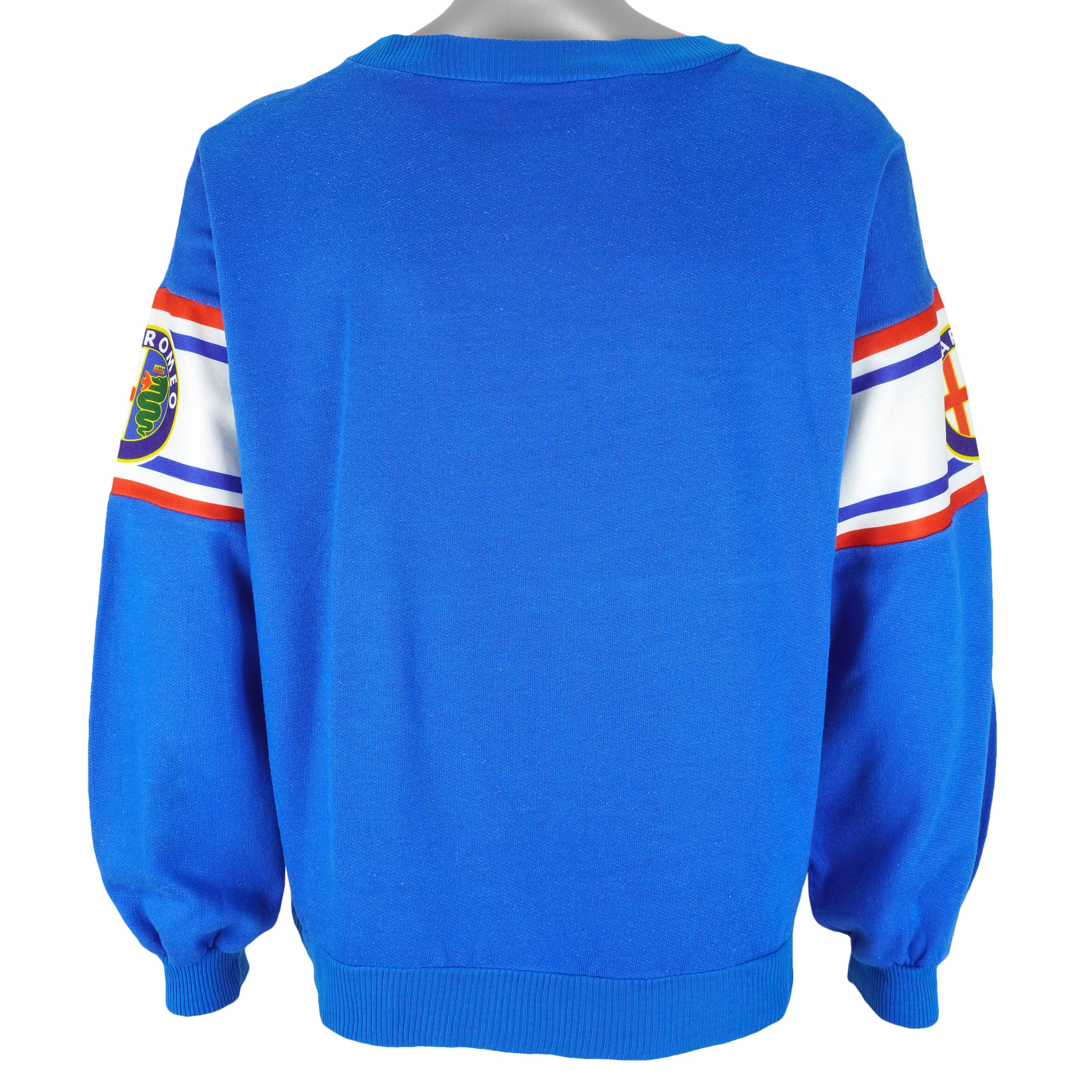 Vintage - Alfa Romeo Crew Neck Sweatshirt 1990s Medium Vintage Retro
