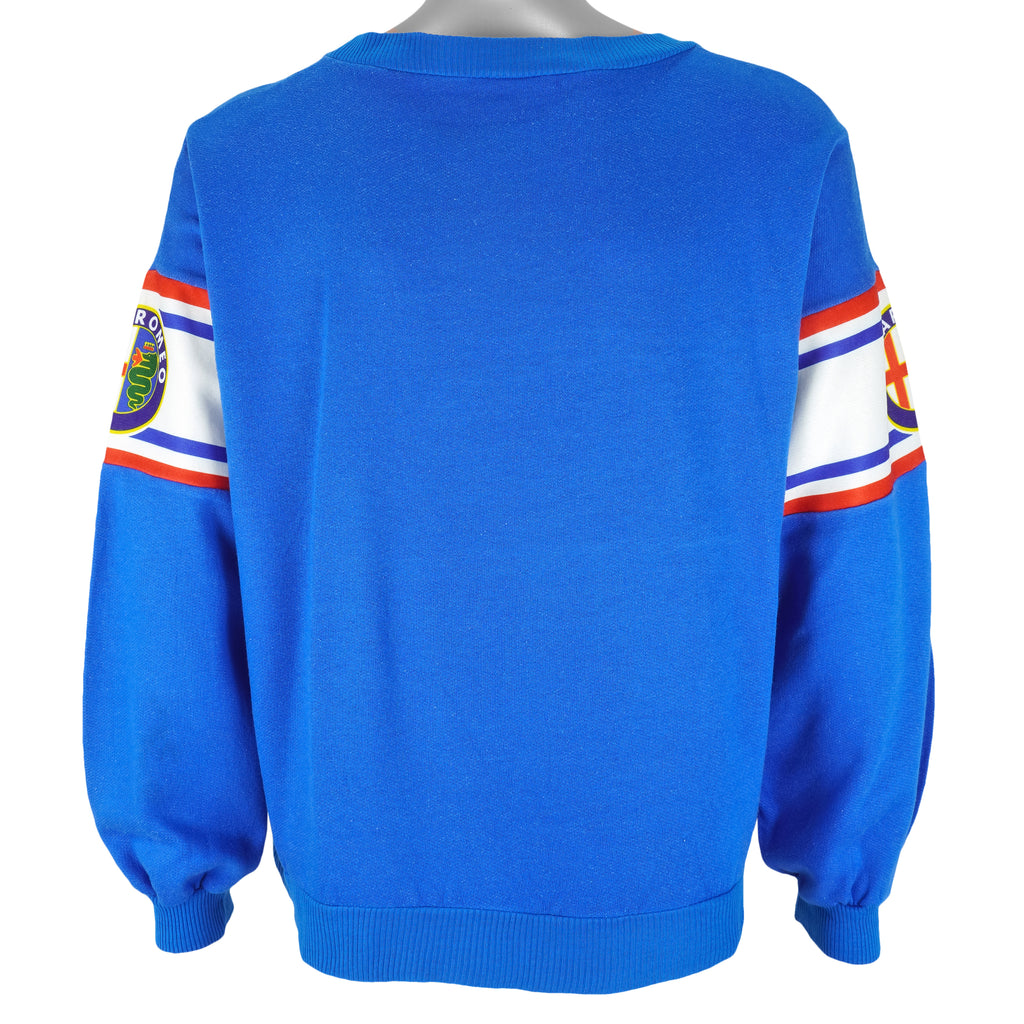 Vintage - Alfa Romeo Crew Neck Sweatshirt 1990s Medium Vintage Retro