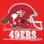 NFL (Artex) - San Francisco 49ers X Peanut Crew Neck Sweatshirt 1990s XX-Large Vintage Retro Football