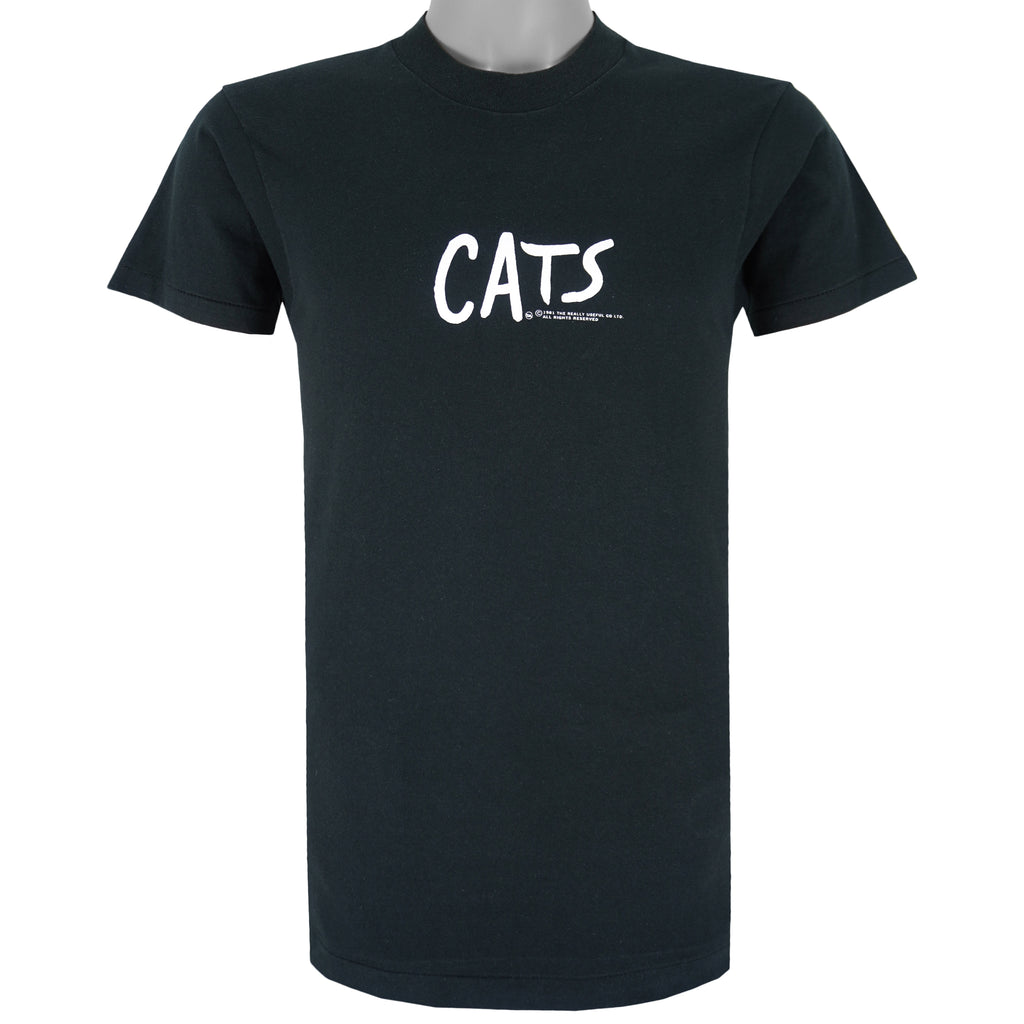 Vintage - Cats Musical Broadway Single Stitch T-Shirt 1981 Small Vintage Retro