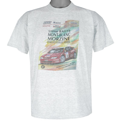 Vintage (BC) - Rallye Mont-Blanc Morzine Single Stitch T-Shirt 1990s Medium