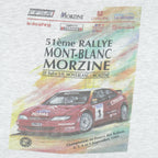 Vintage (BC) - Rallye Mont-Blanc Morzine Single Stitch T-Shirt 1990s Medium Vintage Retro