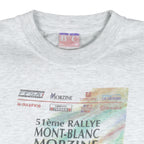 Vintage (BC) - Rallye Mont-Blanc Morzine Single Stitch T-Shirt 1990s Medium Vintage Retro