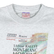 Vintage (BC) - Rallye Mont-Blanc Morzine Single Stitch T-Shirt 1990s Medium Vintage Retro