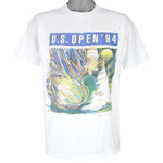 Vintage - Tennis US Open Single Stitch T-Shirt 1994 Large Vintage Retro