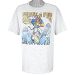NFL - Buffalo Bills Strive 4 Five Super Bowl Champions T-Shirt 1990s X-Large