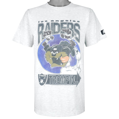 Starter - Los Angeles Raiders X Taz Single Stitch T-Shirt 1994 Medium