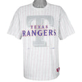 MLB (Nutmeg) - Texas Rangers T-Shirt 1990s X-Large Vintage Retro Baseball