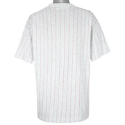 MLB (Nutmeg) - Texas Rangers T-Shirt 1990s X-Large Vintage Retro Baseball