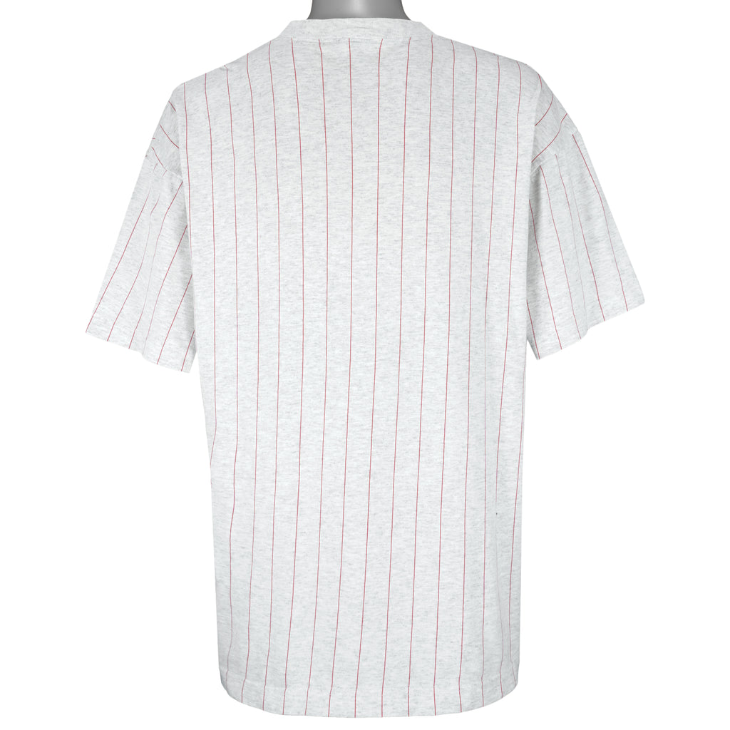 MLB (Nutmeg) - Texas Rangers T-Shirt 1990s X-Large Vintage Retro Baseball