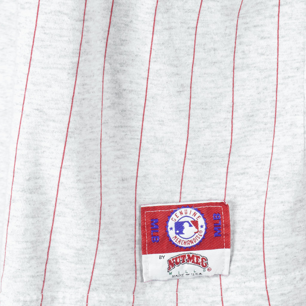 MLB (Nutmeg) - Texas Rangers T-Shirt 1990s X-Large Vintage Retro Baseball