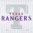 MLB (Nutmeg) - Texas Rangers T-Shirt 1990s X-Large Vintage Retro Baseball