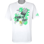 Vintage (Hanes) - DuPont Gun It & Go Single Stitch T-Shirt 1980s X-Large