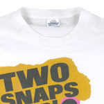 Vintage (Belton) - Two Snaps Up In Living Color T-Shirt 1990 Medium Vintage Retro