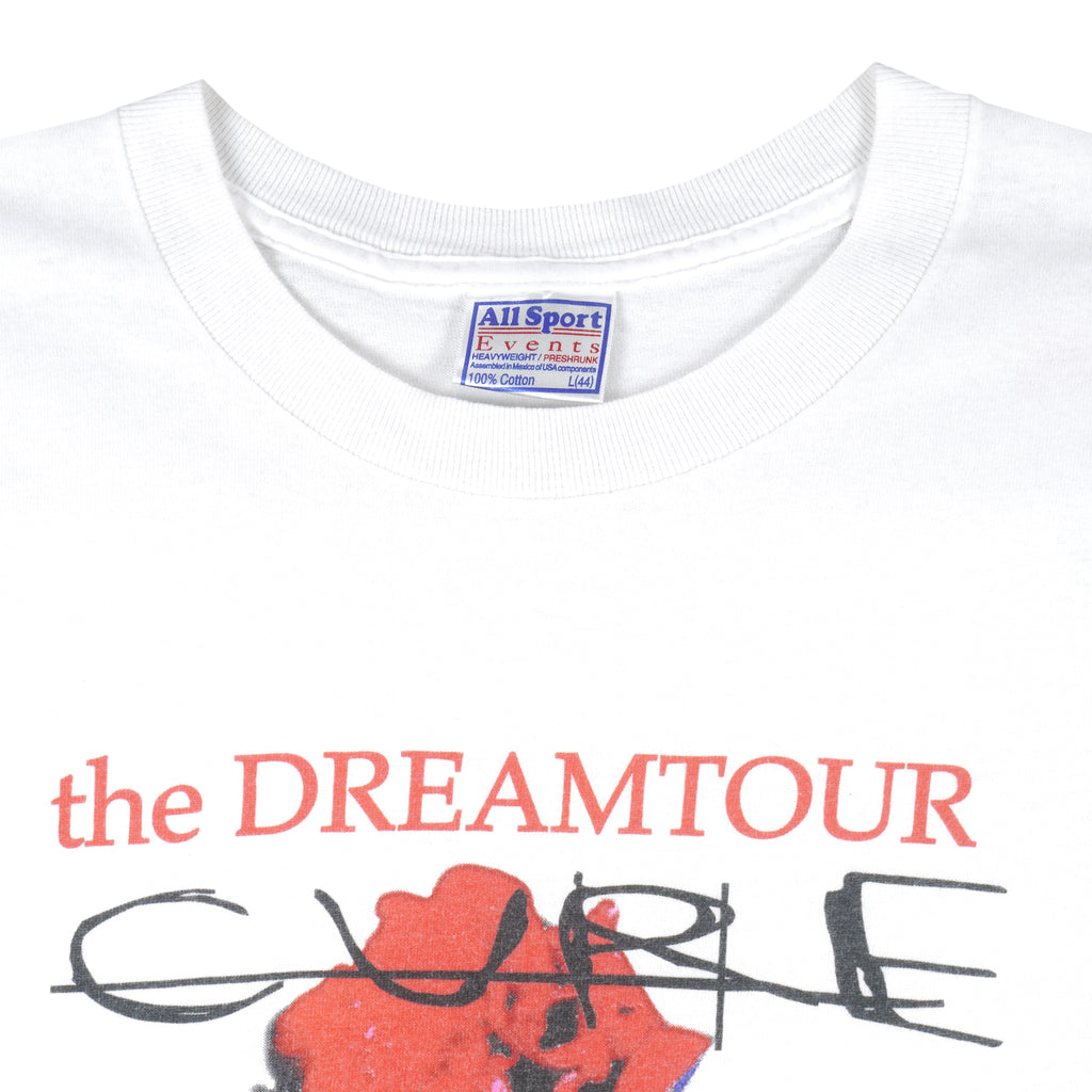 Vintage (All Sport) - The Cure Dream Tour Single Stitch T-Shirt 1990s Large Vintage Retro