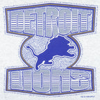 NFL (Sof Tee) - Detroit Lions Single Stitch T-Shirt 1996 Large Vintage Retro Football