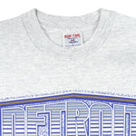 NFL (Sof Tee) - Detroit Lions Single Stitch T-Shirt 1996 Large Vintage Retro Football