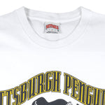 NHL - Pittsburgh Penguins Stanley Cup Champions Single Stitch T-Shirt 1992 Large Vintage Retro Hockey