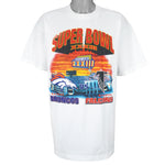 NFL (Miro) - Super Bowl 33th Falcons VS Broncos Matchups T-Shirt 1999 X-Large
