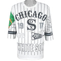 MLB (Long Gone) - Chicago White Sox Big Logo T-Shirt 1991 Large Vintage Retro Baseball