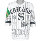 MLB (Long Gone) - Chicago White Sox Big Logo T-Shirt 1991 Large Vintage Retro Baseball
