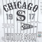 MLB (Long Gone) - Chicago White Sox Big Logo T-Shirt 1991 Large Vintage Retro Baseball